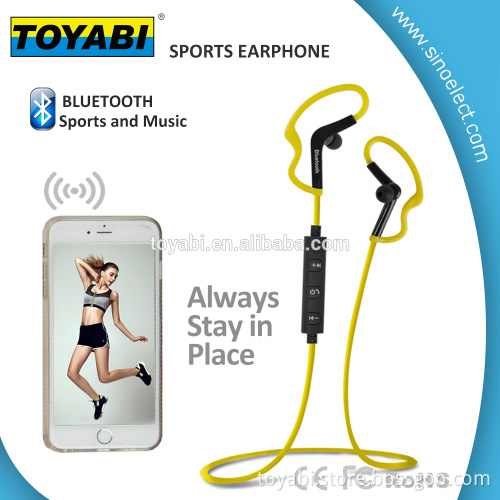 2016 Newest Durable and sweat proof, ideal wireless earbuds for Running, Jogging, Hiking, Biking and Gym without annoying cables
